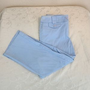 🩶 NY & Company blue capri pants, 4